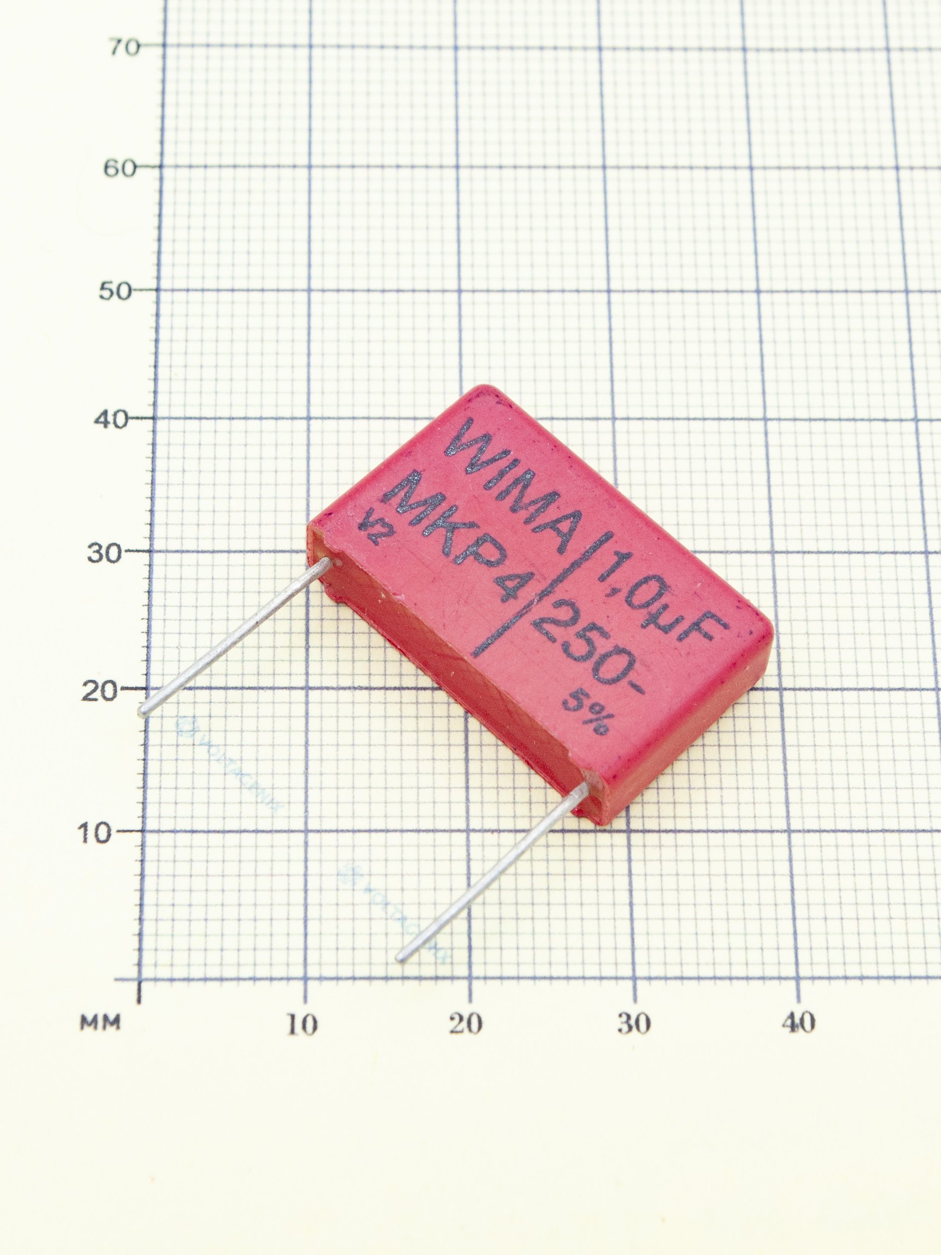 Конденсатор WIMA MKP4 1 мкФ, 250в 5%