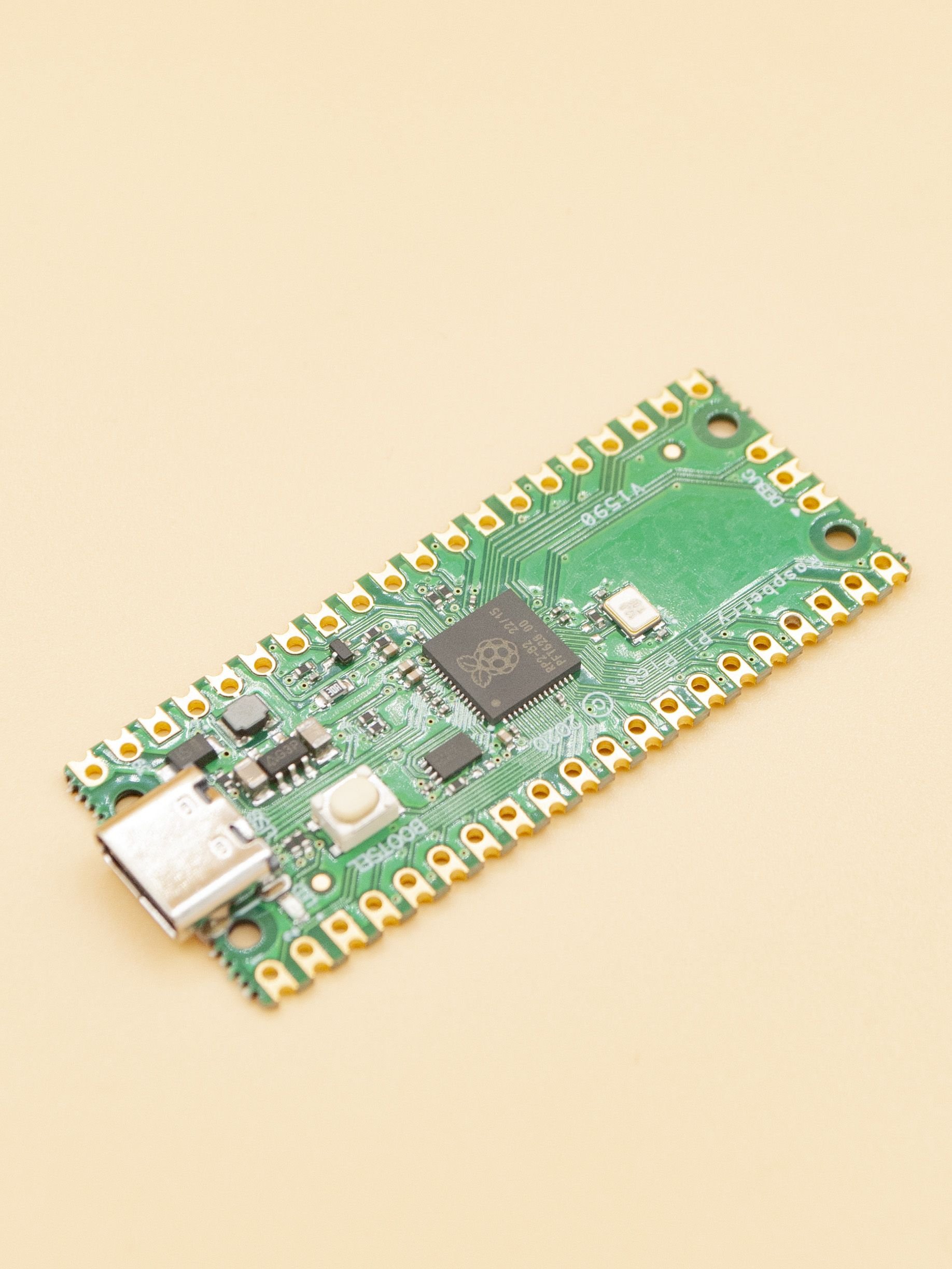 Микроконтроллерная плата Raspberry Pi Pico на базе чипа RP2040 32 bit, ARM Cortex-M0+ TYPE-C