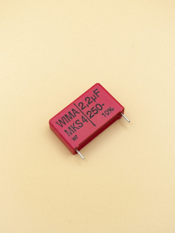 Конденсатор WIMA MKS4 2.2µF 250V W7 ±10% — изображение 3