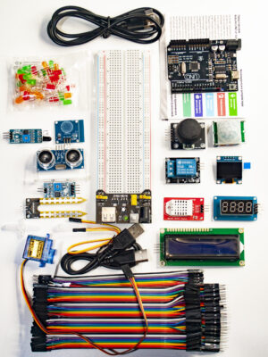 Набор Arduino UNO R3 “GeniusKit Coral”, для обучения, хобби и практических занятий