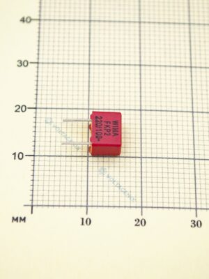 Конденсатор WIMA FKP2 220 пФ, 100в 5%.