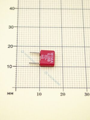 Конденсатор WIMA MKS2 0,068 мкФ (68 нФ), 63в 10%.